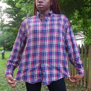 BROOKS BROTHERS Plaid Button down